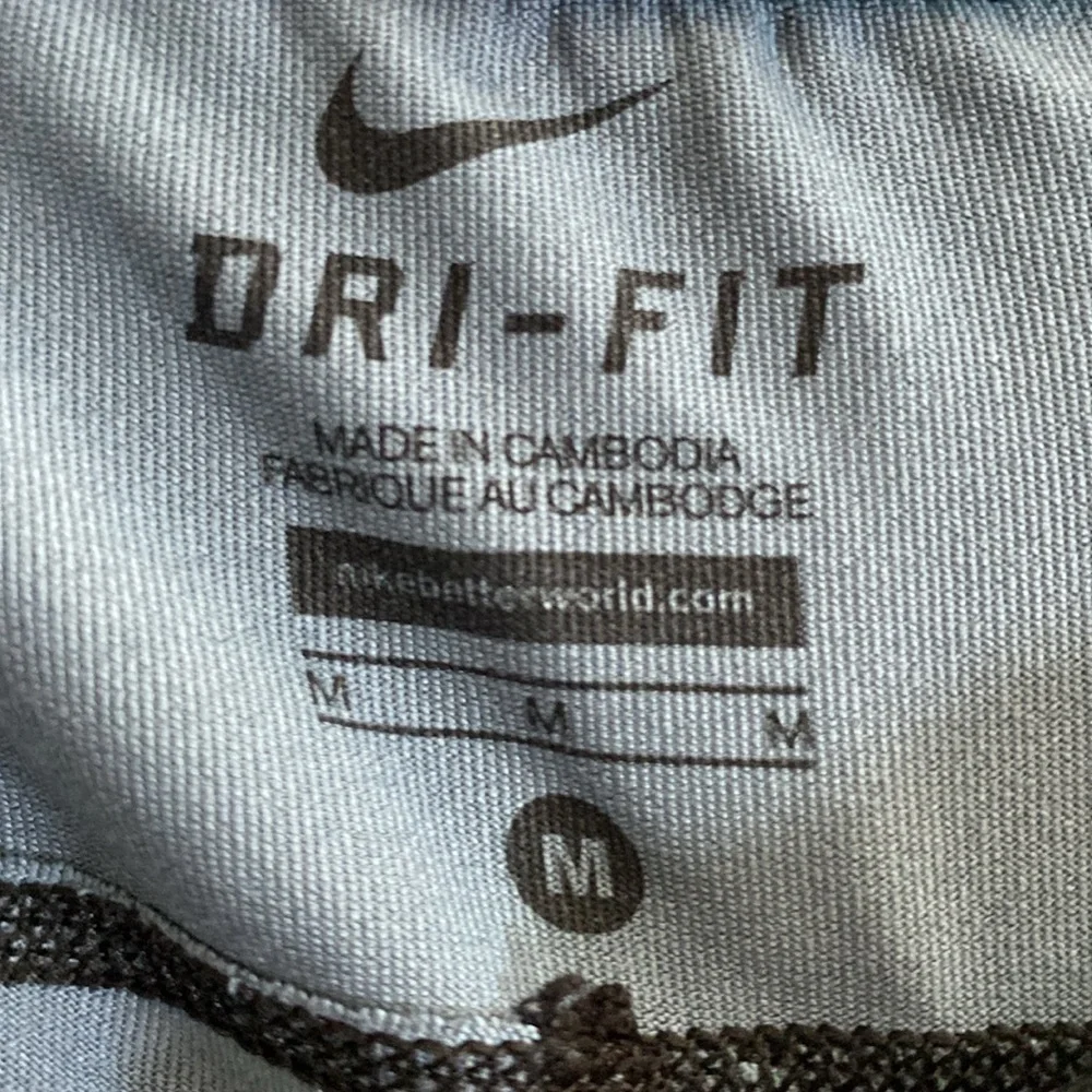 Nike Dri Fit Womens Relay Printed Crop Running Tight Leggings Medium 645612